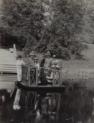 Ferry en la Dacha de Pyotr Durnovo en Petersburgo, 1880s