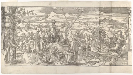 Festival de la Luna Nueva del friso Ces Moeurs et fachons de faire de Turcz Customs..., 1553