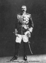Mariscal de campo, el Conde Kitchener, principios del siglo XX
