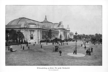 Palacio de Bellas Artes, Exposición Mundial de París, 1889, 1900