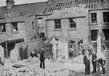 Primeros Bombardeos en Inglaterra, 1940