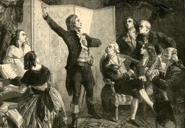 Primera interpretación de La Marsellesa por Rouget De Lisle, 1792, 1890