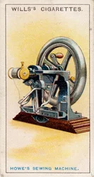 Primera máquina de coser de puntada de cerradura, [1915]