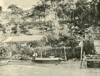 Cabaña de pescadores, Como, 1901