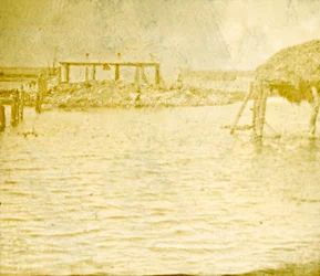 Inundación, Ramskapelle, Bélgica, c. 1914-c. 1918