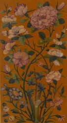 Detalle de flores, Libro de oraciones árabe