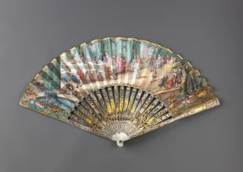 Abanico plegable, 1760s
