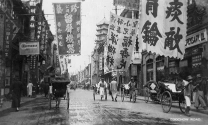 Foochow Road, Shanghái, China, siglo XX