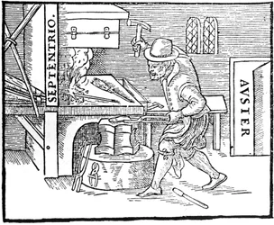 Forjando un imán, 1600