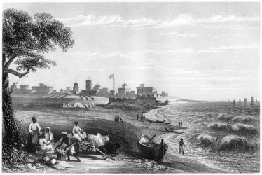 Fuerte George, Madrás, India, c1860