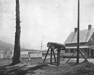 Fort Wrangell, Alaska, EE.UU., c1900