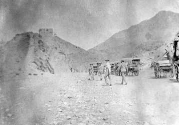 Fuerte en el Paso Khyber, 1917
