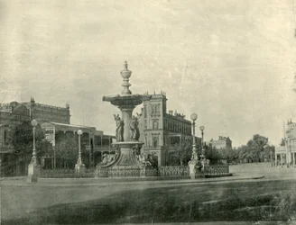 Fuente, Pall Mall, Bendigo, 1901