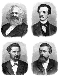 Cuatro socialistas alemanes, 1903