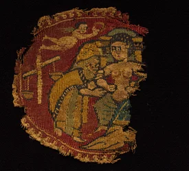 Cuatro Segmenta de una túnica, 650 - 750