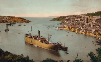 Fowey desde Hall Walk