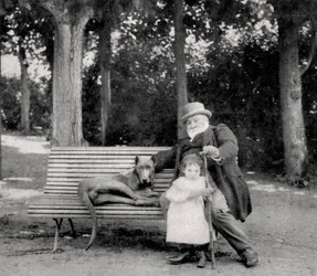 Francisque Sarcey, periodista y crítico de teatro francés, 1895