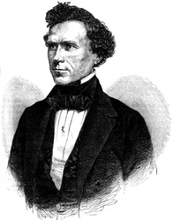 Franklin Pierce, 14º Presidente de los Estados Unidos, c1880