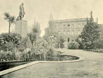 Plaza Franklin, Hobart, 1901