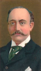 Franz Kossuth 1841-1914 en Budapest, ingeniero y político húngaro, 1906