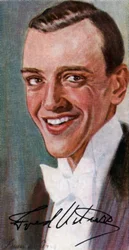 Fred Astaire, 1899-1987, bailarín, actor de cine y teatro de Broadway estadounidense, siglo XX