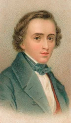 Frédéric François Chopin 1810-1849, compositor polaco, 1911