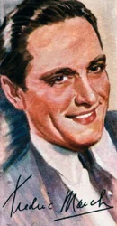 Fredric March, 1897-1975, actor estadounidense ganador de dos premios de la Academia, siglo XX