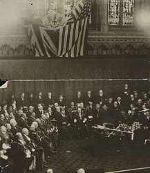 Libertad de la Ciudad de Londres conferida a Theodore Roosevelt en el Guildhall, Londres