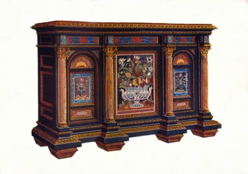 Gabinete Francés de Diseño Arquitectónico, c1792, 1905