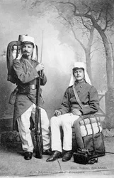 Legionarios de la Legión Extranjera Francesa, Sidi Bel Abbes, Argelia, 1915