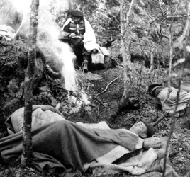 Campamento del Maquis francés, Francia, 1940-1944