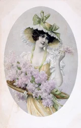 Postal Francesa, c1900