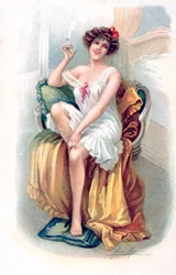 Postal Francesa, c. 1900