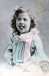 Postal francesa, c1900
