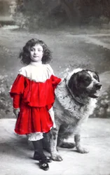 Tarjeta postal francesa, c1900