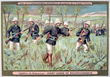 Tropas de Reconocimiento Francesas, Expedición a Madagascar, 1883-1896