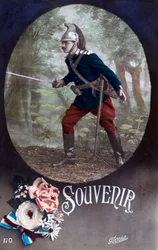 Postal francesa de la Primera Guerra Mundial, 1914-1918