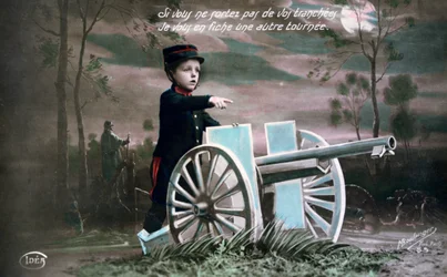Postal francesa de la Primera Guerra Mundial, 1914-1918