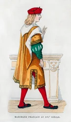 Comerciante francés del siglo XVI, 1882-1884