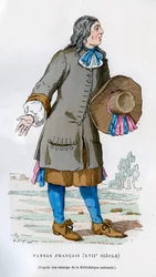 Campesino francés, siglo XVII