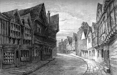 Calle de los Frailes, Worcester, 1893