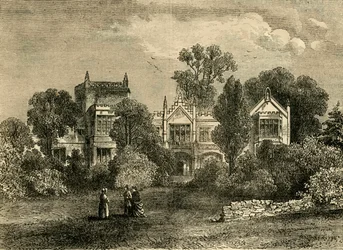 Frognal Priory, c1876