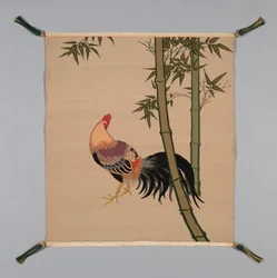Cubierta de Regalo Fukusa, Japón, finales del período Edo 1789-1868 período Meiji 1868-1912, siglo XIX