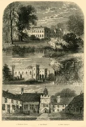 Palacio de Fulham en 1798, c1878