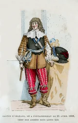 Gastón, Duque de Orleans, comandante de los ejércitos bajo Luis XIII de Francia, 1882-1884