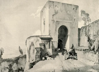 Puerta de la Justicia, siglo XIX, 1907