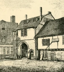 Puerta de St. Saviours, Bermondsey, 1794, 1925