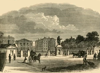 Puerta del Hospital de Niños Abandonados, c. 1876