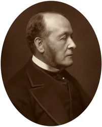 Gathorne Hardy, 1er Vizconde Cranbrook, político y estadista, 1881