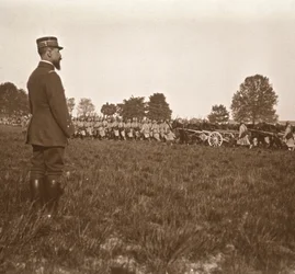 General Henri Gouraud, Champagne, norte de Francia, c1914-c1918